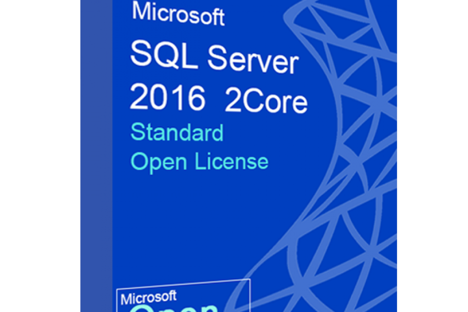 Microsoft SQL Server 2016 Standard w/16 Core License (1PC Digital License